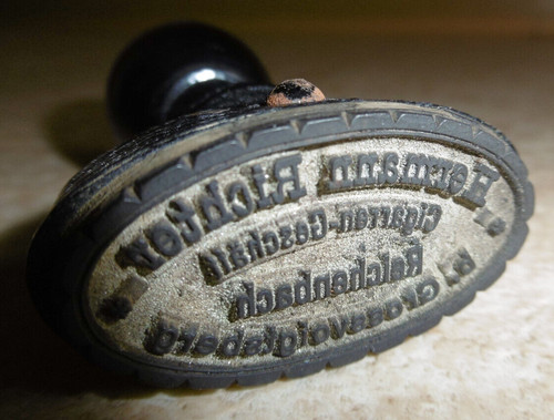 Antiker stempel werbung - antiker,