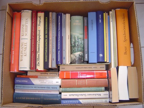 Große kiste bücher - große,