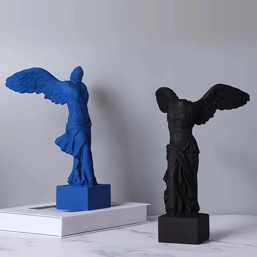 Kunstharz figur geflügelte - kunstharz,