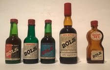 Miniaturflaschen schnaps - 5x,