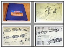Werkstatthandbuch Fiat 124 Special T 1600 Ersatzteilliste Parts Catalog 1972