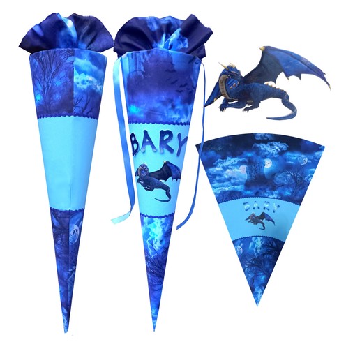 Drachen schultüte passend - drachen,