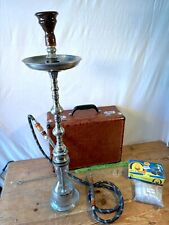 Shisha Wasserpfeife aus Doha / Katar, 82cm inkl. Koffer & Zubehör