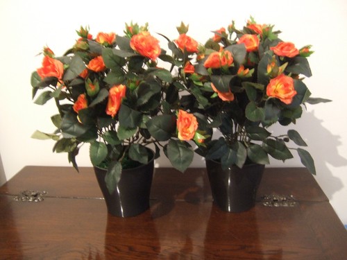 Künstliche rose 2stück - künstliche, 36cm