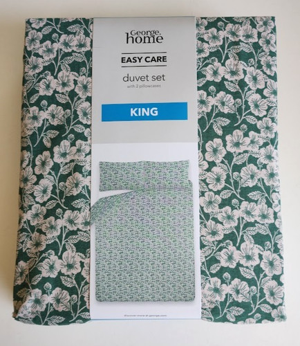 Neu king size grün weiß - king,