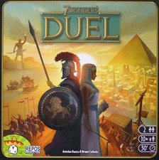 7 WONDERS DUEL mit 2 Promo-Erweiterungen - wie neu - (HdR - Duell um Mittelerde)