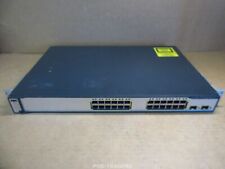 Cisco Catalyst WS-C3750-24PS-S 24-Port Gigabit Ethernet Switch - INCL RACK EARS 
