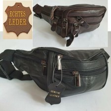Bauchtasche echt Leder Damen