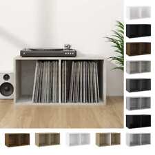 Vinyl Aufbewahrungsbox Holzwerkstoff Schallplatten Regal mehrere Farben vidaXL
