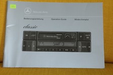 Bedienungsanleitung Mercedes Classic BE 2010 Becker W202 W210 W140 R129 W463
