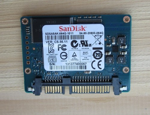 64gb sandisk half slim sata - 64gb,
