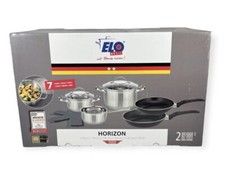 ELO Kochtopf und Pfannen-Set 7tlg. Horizon, Edelstahl - Leicht gebraucht