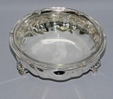 Konfektschale mit Glaseinsatz