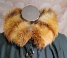 Rotfuchs Pelzstreifen Kapuze