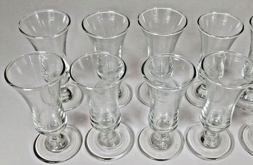 Vintage klarglas cordial - klarglas,
