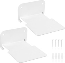 Regal Wand Weiß, 2 Stück