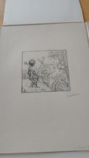 Filigrane Blatt Nr. 3, Alfred Kubin, signiert