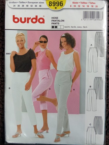 Burda 8996 hose - burda,