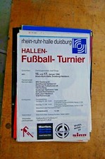 Plakat Hallen-Fußball-Turnier