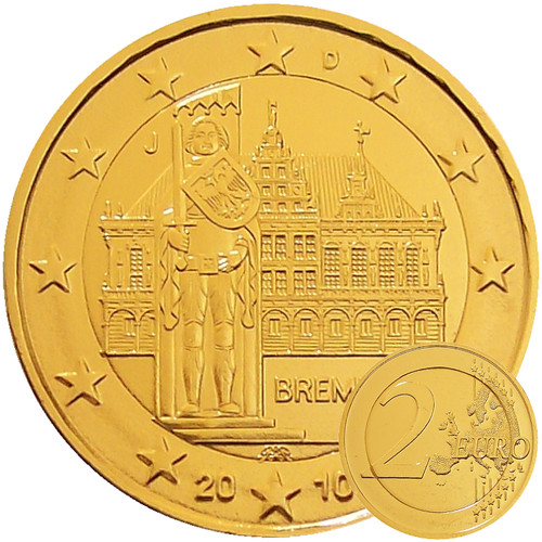 Euro münze deutschland - euro, 2010