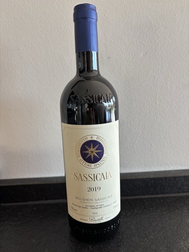 Flasche sassicaia 2019 - 1,