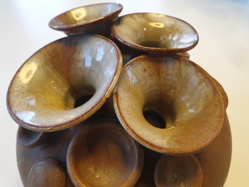 Riesige mushroom vase 70er - riesige,