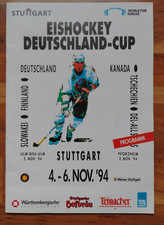 Eishockey Deutschland-Cup Magazin 4.-6.11.94