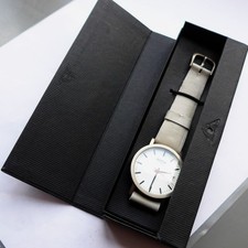 solide "BOCCIA" HERREN ARMBANDUHR, Modell:  521-03-Titanium, Quartz, neue Batt.