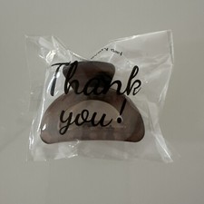 Haarkrebs Haarklammer Haarspange Haarspangen Haargreifer Haarschmuck Braun 4 cm