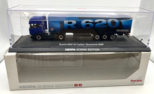 Herpa 1/87 461078 Scania R620 V8 Topline Scenix Edition Licht Sound OVP  #K251