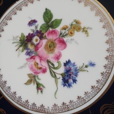 Porzellan Schmuckteller Kobalt