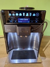 Siemens EQ6 plus extraKlasse Kaffeevollautomat Dark Inox TE657F09DE
