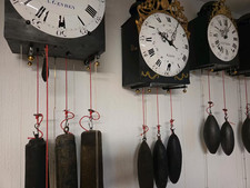 Comtoise Pendule Eisen Uhr