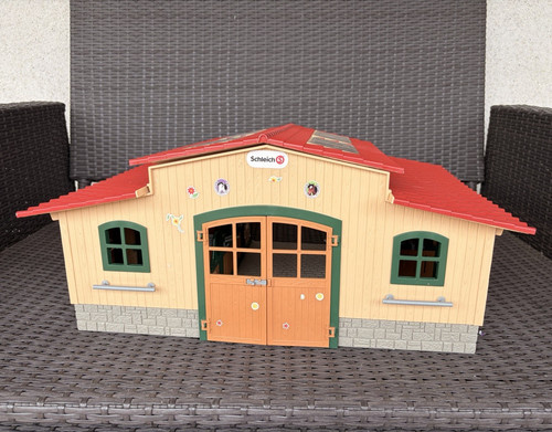 Schleich reiterhof pferdestall - schleich,