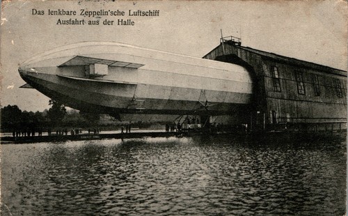 Zeppelin luftschiff - ak,