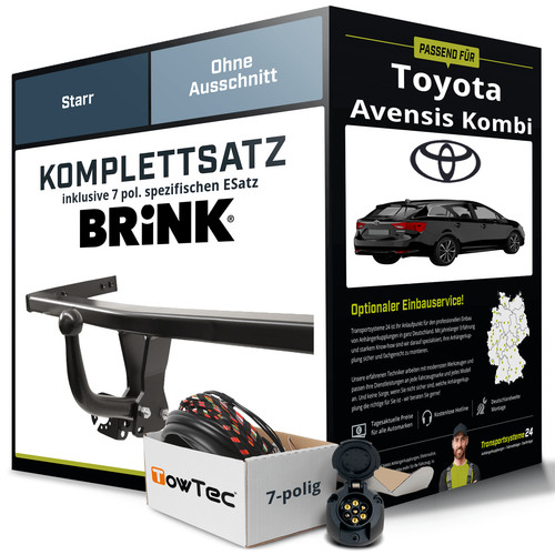 Anhängerkupplung brink starr - anhängerkupplung,