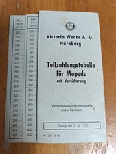 Victoria Teilzahlungstabelle