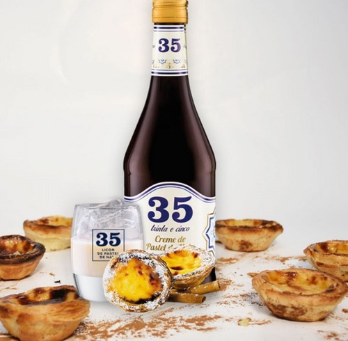 Licor pastel nata likör - 35,