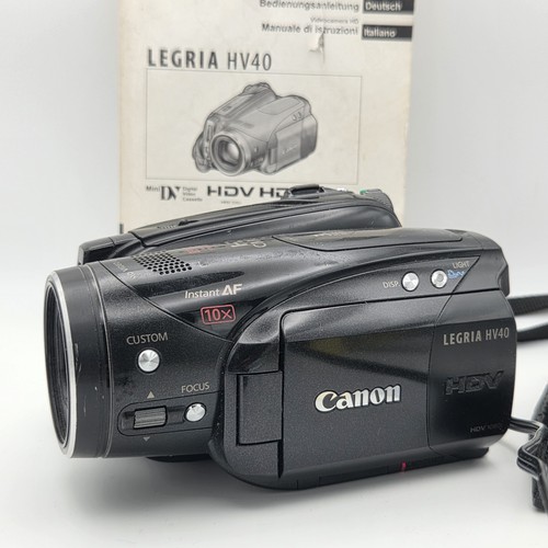 Canon legria hv40 camcorder - legria,