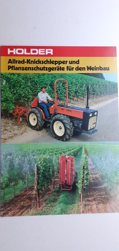 Holder allrad knickschlepper - holder:, allrad-knickschlepper