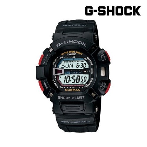 Casio shock 9000 1dr - casio, g-9000-1dr