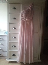 Neu ! Ein Traum ! One Shoulder Abendkleid, Hochzeit, Brautjungfer ! Puderrosa