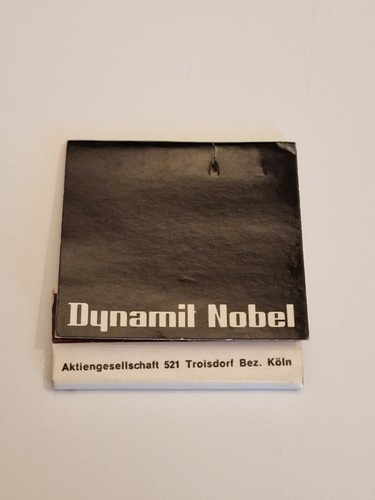Streichholzheftchen dynamit - streichholzheftchen,,