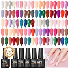 UV Nagellack Set Gel-Nagellack-Set Soak-Off Maniküre Set Nagelstudio