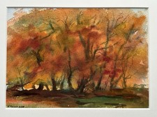 Herbst an der Nidda in