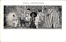 Ak Bauchredner O'Kill, Puppe