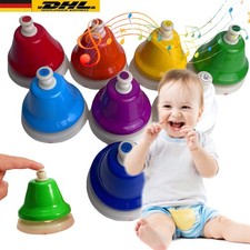 8 Noten Bunte Handglocke