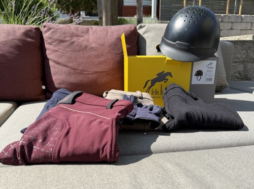 Paket reithosen handschuhe - paket,