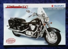 Suzuki  VL 1500 LC Intruder Highway Star Prospekt 2002 , 4 Seiten