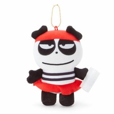 Sanrio Badtz-Maru Maskottchenhalter Panda Bar Schatzsuche Serie H 3,5 Zoll